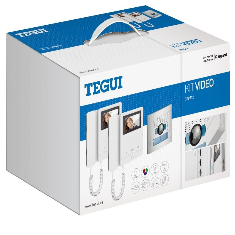 KIT VIDEOPORTERO 2 VIVIENDAS   HQ 378512