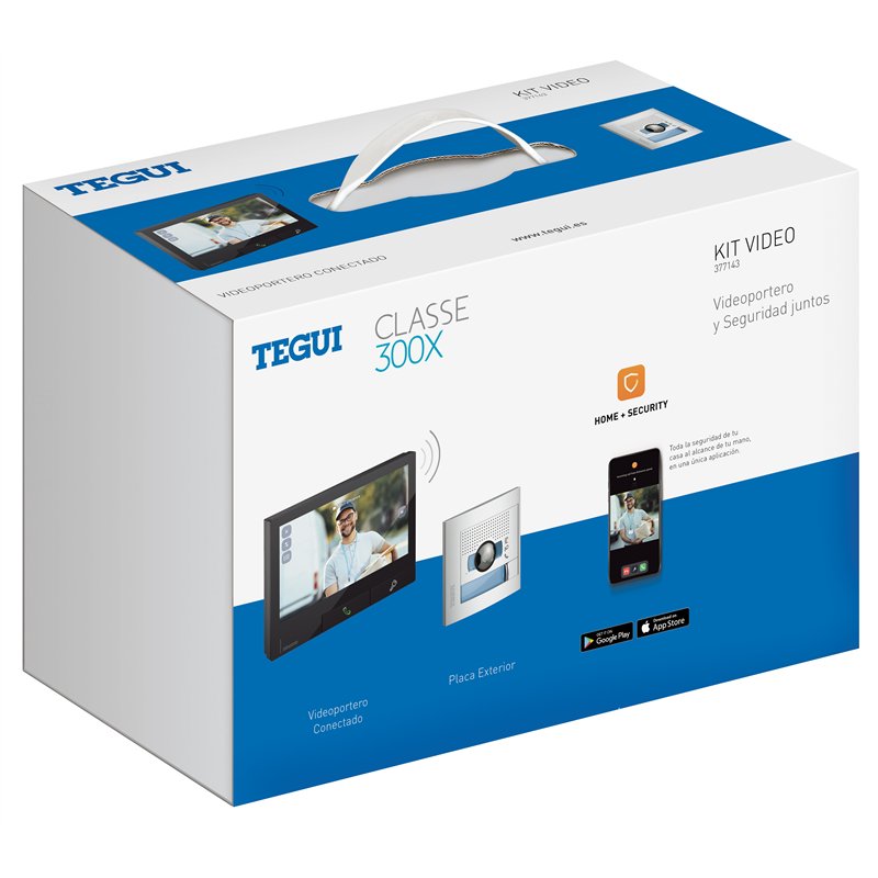 Kit videoportero Tegui Classe 300X New DARK  377143