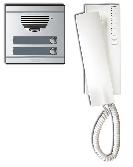 Kit A2: Placa y 2 Teléfonos S7 Sistema 4+N Tegui 375012