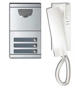 Kit A3: Placa & 3 Teléfonos S7 Sistema 4+N Tegui 375013