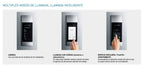 3-modulair frame voor het displaymodule van de Linea 5000, aluminium