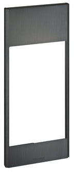 Moldura de 3 módulos para o módulo display do L5000, Níquel