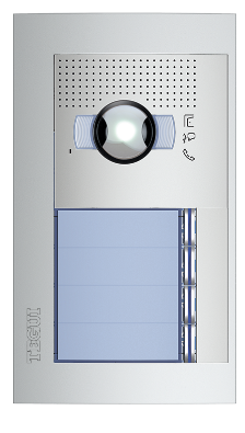 Presupuesto Video Portero Color para 4 viviendas 2 hilos Sfera New Tegui color4s