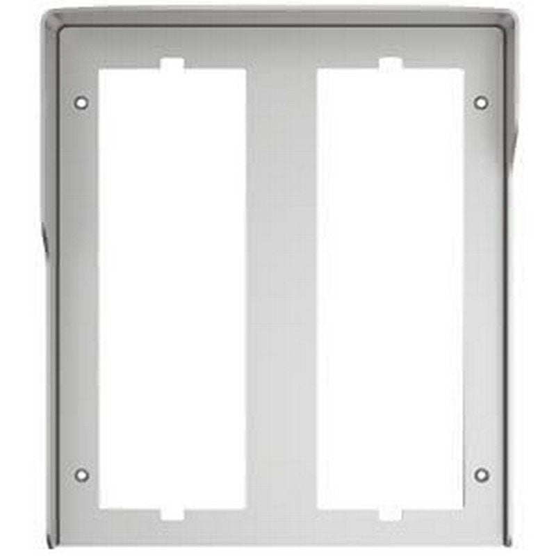 Visera 2 Columnas 6 Módulos TEGUI 375383 - Marco Protector para Placa de Portero